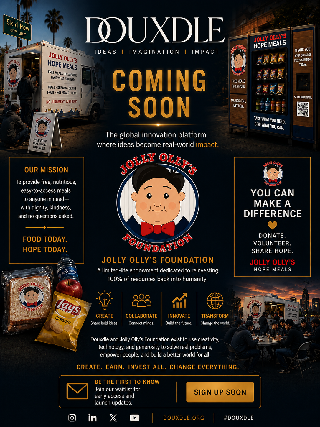 Douxdle.org Coming Soon — Jolly Olly's Foundation